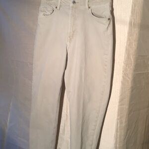 H&M Soft Tan Straight Jeans